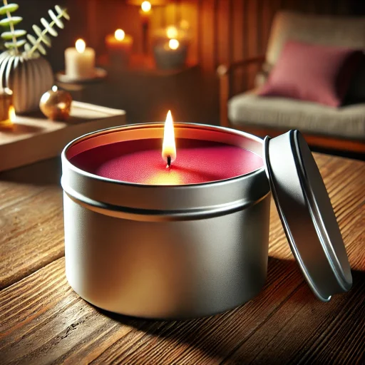 Candle Tins with Lids