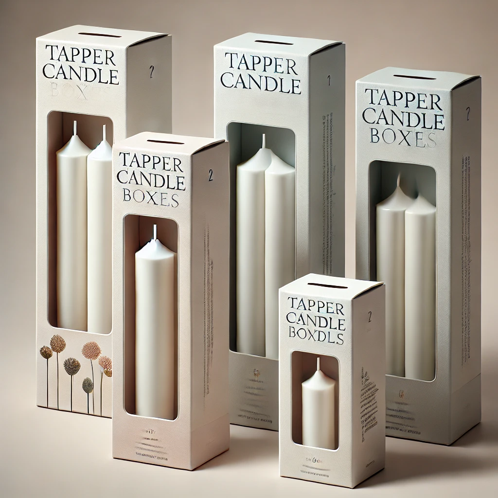 Custom Taper Candle Boxes