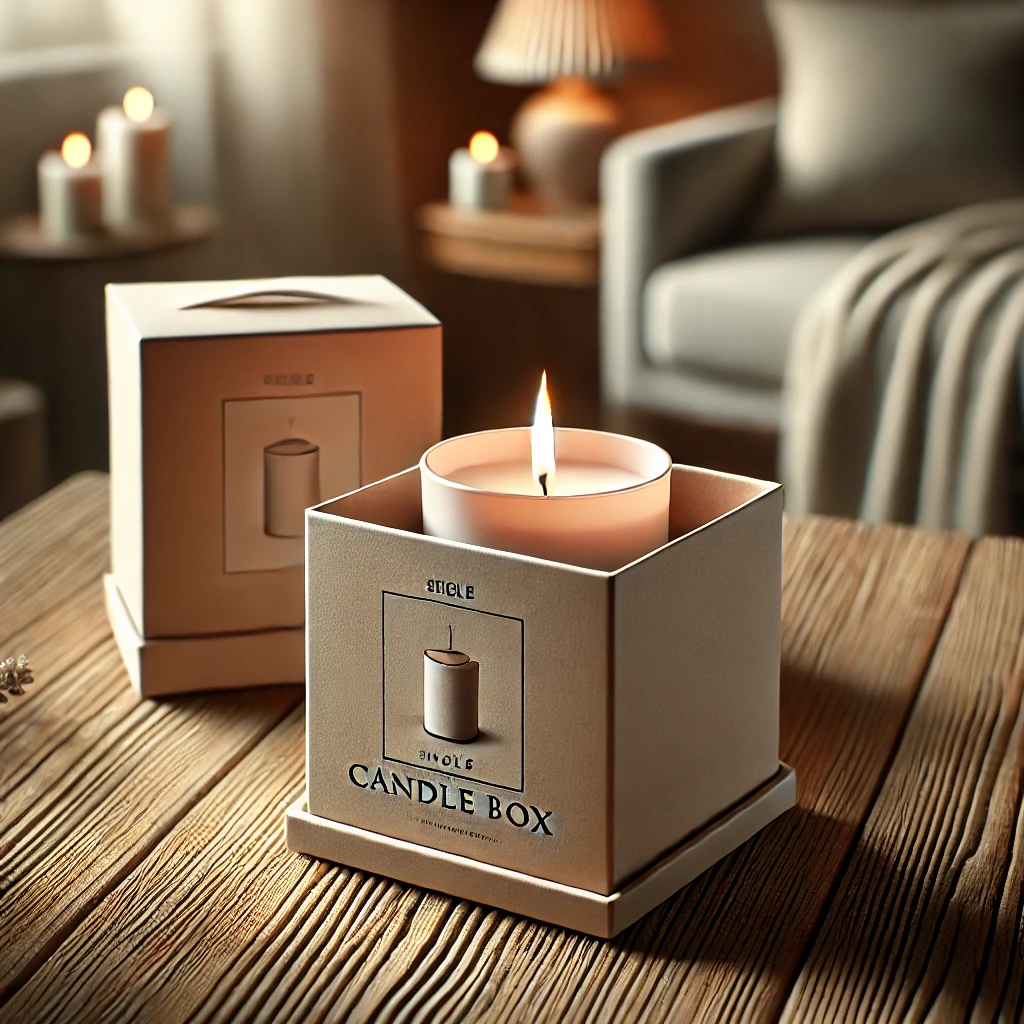 Custom Two Piece Candle Boxes