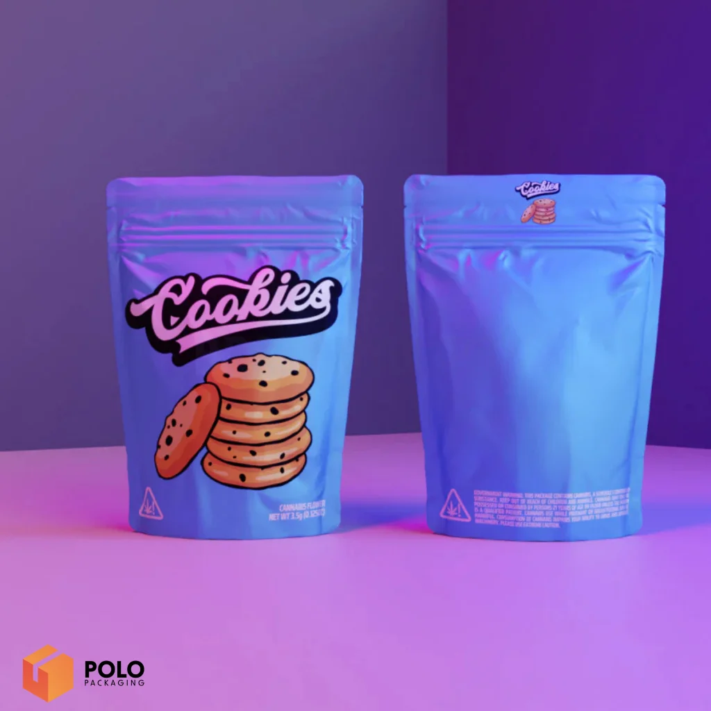 Custom Cookies Mylar Bags