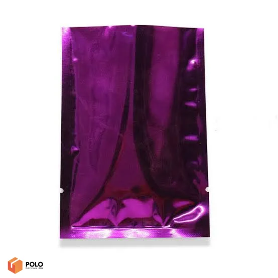Custom Purple Mylar Bags