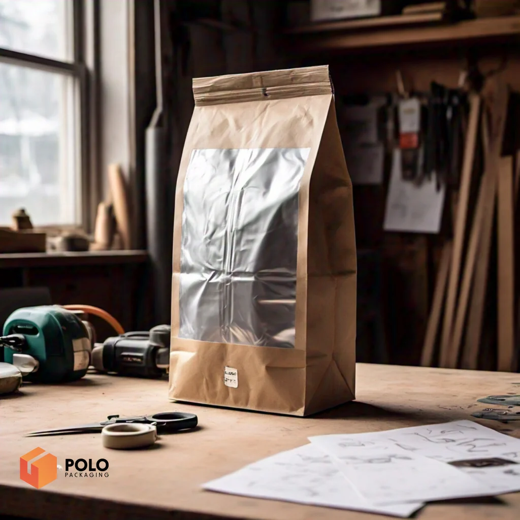 Printed Kraft Mylar Bags