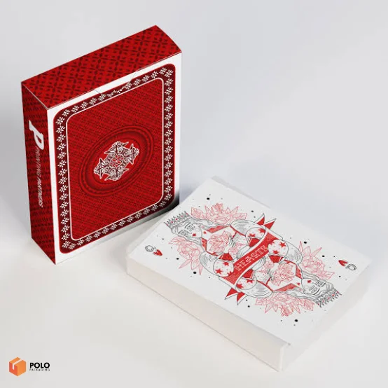 Printed Playing card boxes