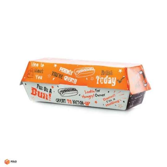 Custom printed Hot Dog Boxes