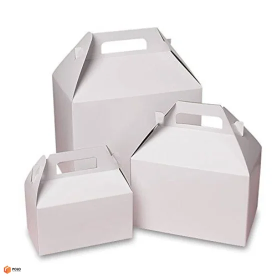 custom white gable boxes