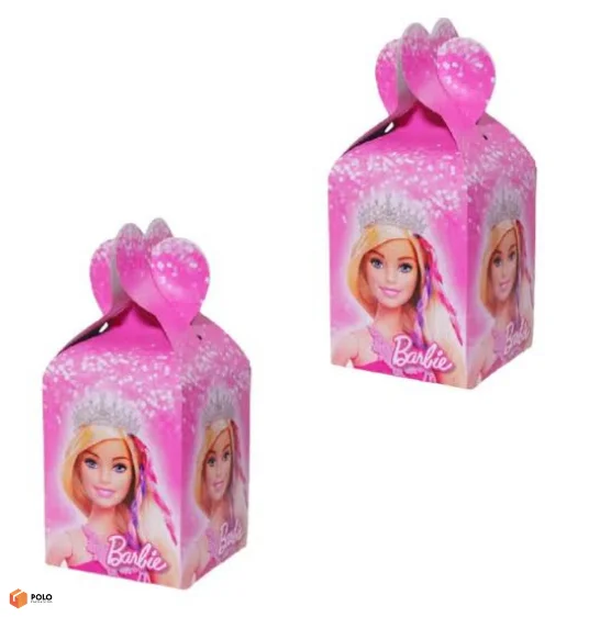 barbie favor boxes